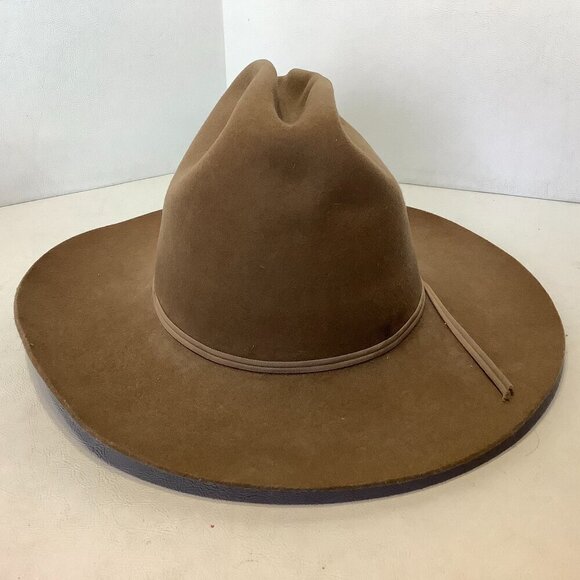 Studs DP Dorfman Pacific Company Western Cowboy Hat Brown - Picture 6 of 12